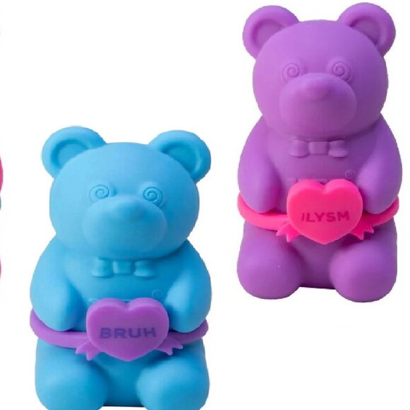 Schylling Nee Doh Honey Hugs Bear Squish Fidget Stress Reliever Toy NEW - Picture 6 of 14